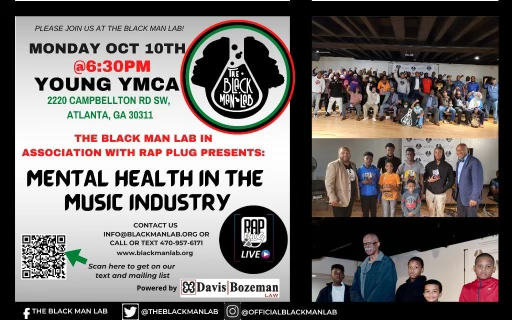 Black Man Lab - Monday Oct 10th-Flyer